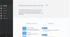 Desktop Screenshot of jarrahi.com
